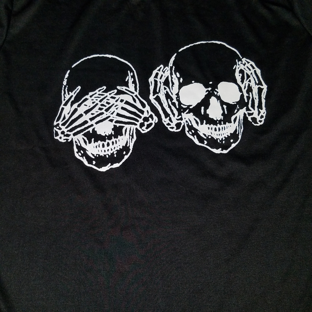 Hear no evil see no evil tee